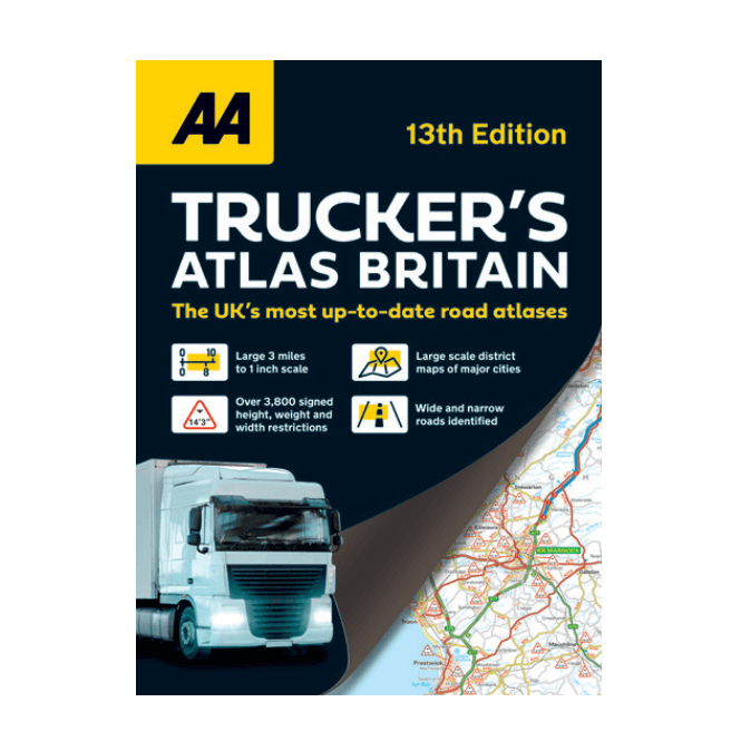 AA Truckers Atlas 3:1 Scale - 13th Edition