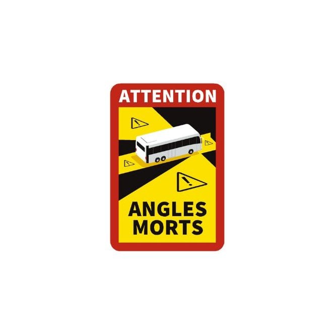 Angles Morts sticker 27x15 PCV