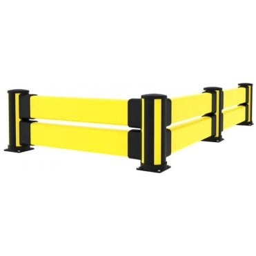 Double Impact Barrier 610mm high - Rack Ends