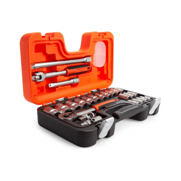 Bahco S240 1/2 Square Drive Socket Set 10-32mm (24 Piece)