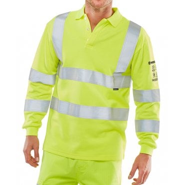 Arc compliant hi viz polo