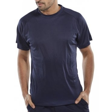 B-COOL T-SHIRT NAVY