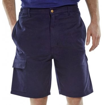 CLICK C/POCKET SHORTS NAVY