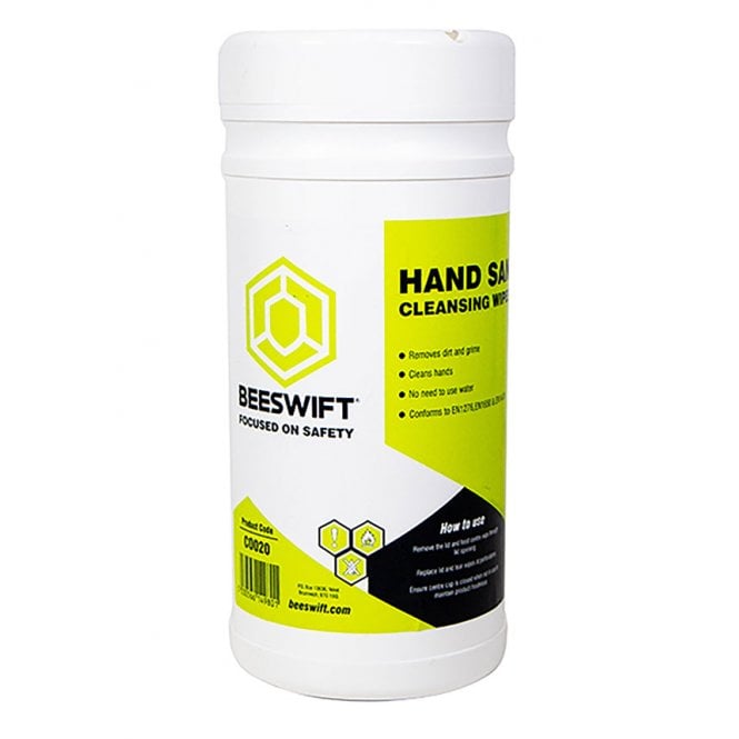 Beeswift Beeswift Click once hand san clns wipe (200 sheets)