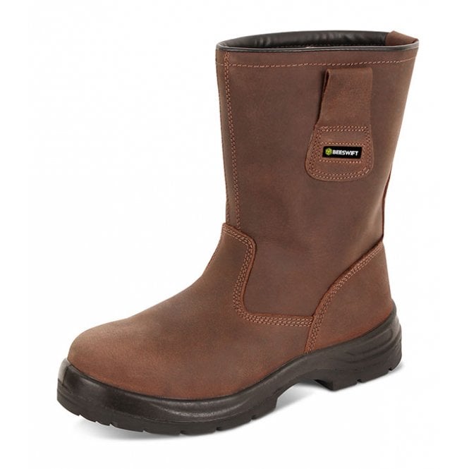 Beeswift Beeswift Click s3 pur rigger boot brown