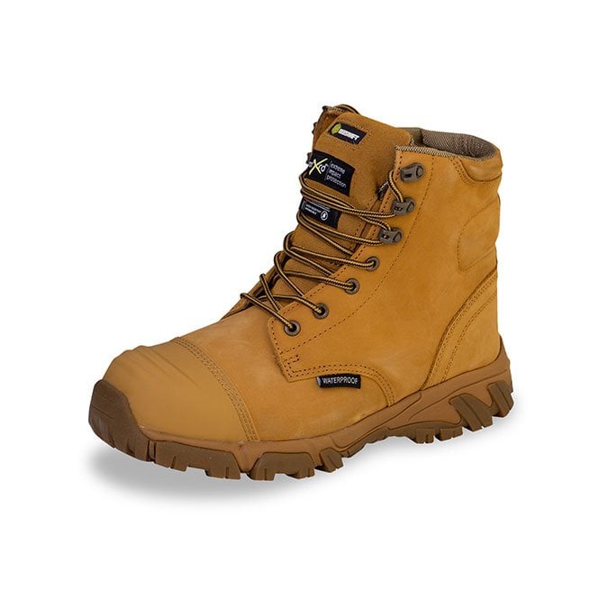 Beeswift Beeswift Click waterproof side zip boot tan