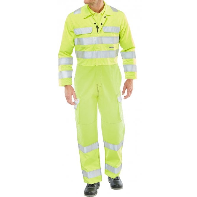 Beeswift Beeswift HIVIS YELLOW COVERALL