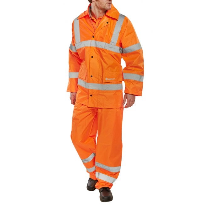 Beeswift Beeswift L/WT ORANGE EN ISO 20471 SUIT