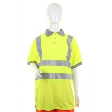 LADIES HIVIZ S/S POLO