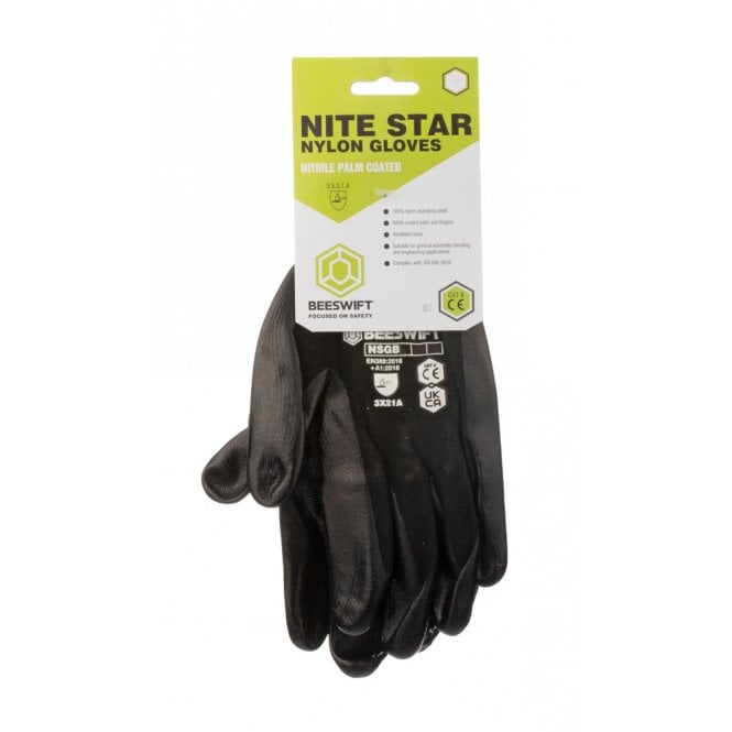 Beeswift Beeswift NITE STAR GLOVE BLACK