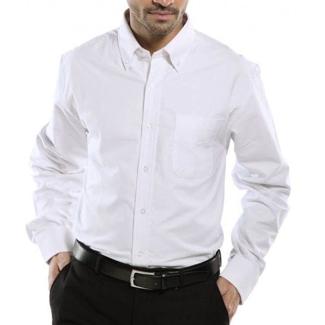 Beeswift Beeswift OXFORD SHIRT L/S WHITE