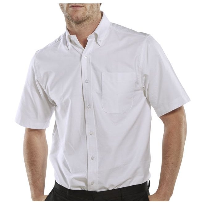 Beeswift Beeswift OXFORD SHIRT S/S WHITE