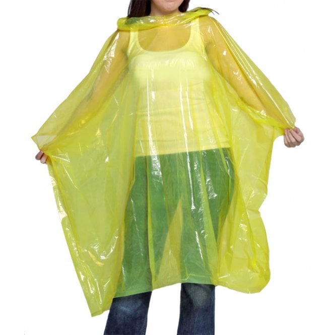 Beeswift Beeswift WATERPROOF RAIN PONCHO ASSORTED COLOURS PK 250