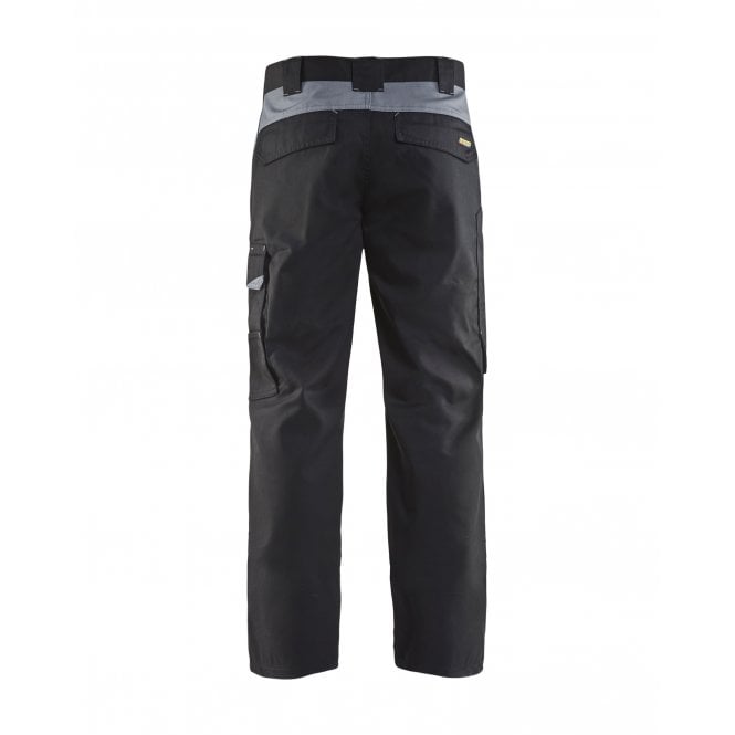 BLÅKLÄDER 1404 Two-Tone Industry Trousers Black/Grey