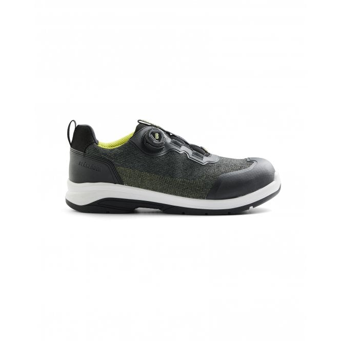 BLÅKLÄDER 2438 CRADLE Safety Shoe S3L - Army Green/Yellow