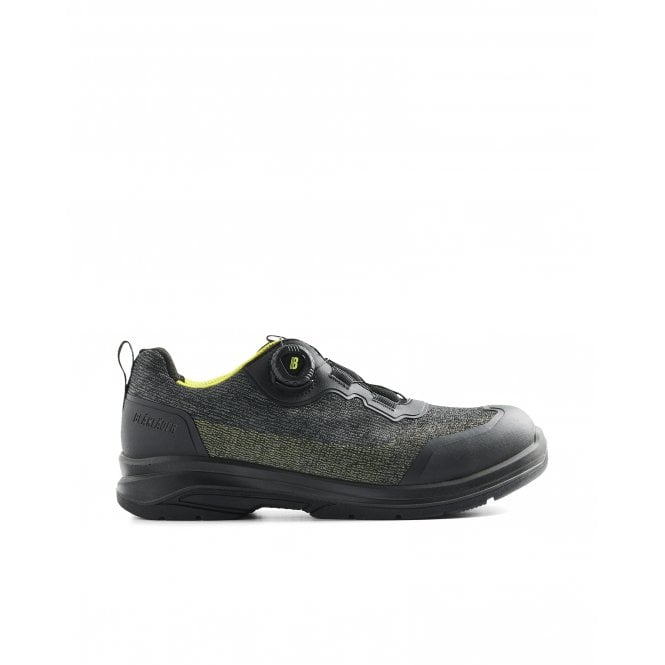BLÅKLÄDER 2438 CRADLE Safety Shoe S3L - Black/Hi-vis Yellow