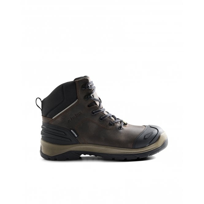 BLÅKLÄDER 2439 ELITE Safety Boot S3 Waterproof - Brown/Black