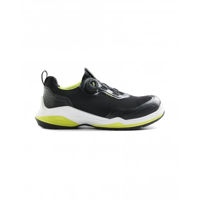 BLÅKLÄDER 2486 STRIKER Safety Shoe S3S - Black/Lime Green