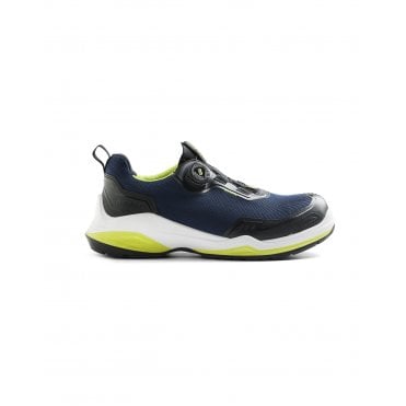 2486 STRIKER Safety Shoe S3S - Dark Navy/Lime Green