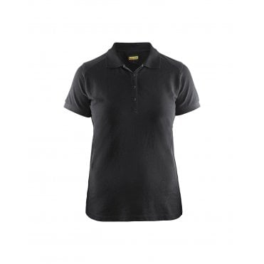 3390 Womens Polo Shirt - Black