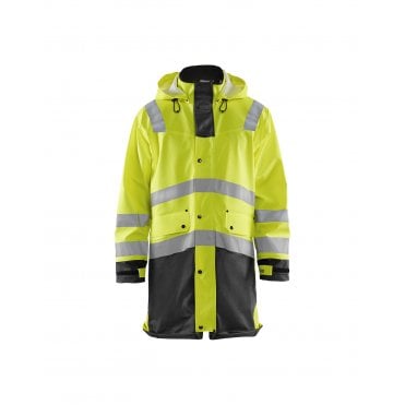 4326 Hi-Vis Two Tone Raincoat LEVEL 3 Yellow/Black