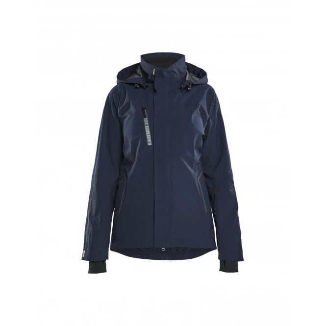 BLÅKLÄDER 4403 Womens Shell Jacket Stretch - Dark Navy/Black