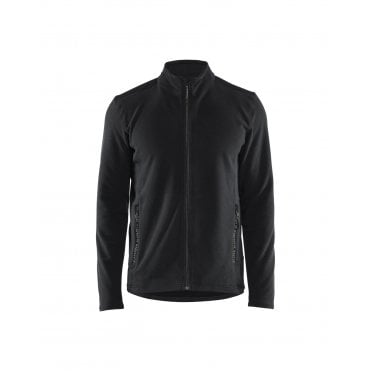 4765 Microfleece Jacket Black/Mid Grey