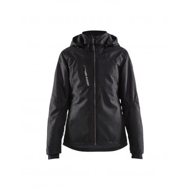 4972 Womens Lightweight lined Winter Jacket - Black