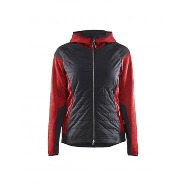 5931 Womens Hybrid Jacket - Red/Black