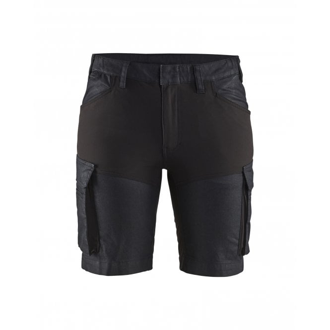 BLÅKLÄDER 7137 Womens Service Shorts Denim Stretch