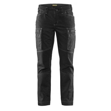 7159 Womens Service trousers Stretch - Black