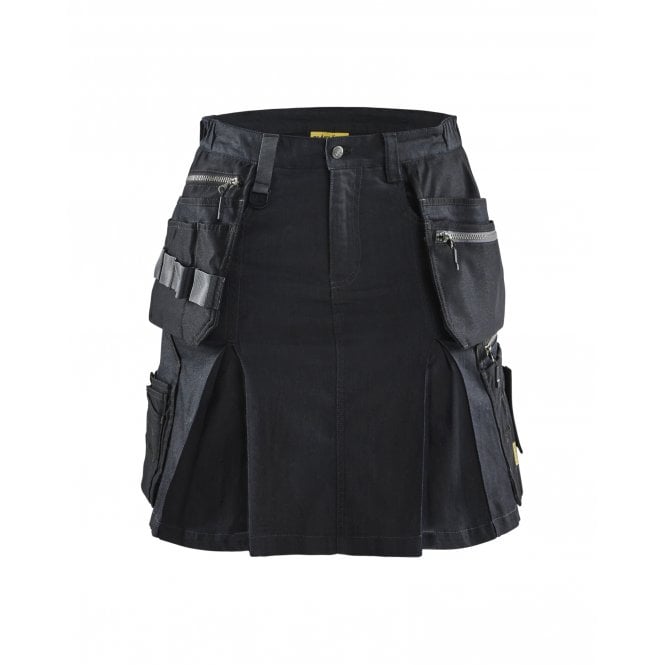 BLÅKLÄDER 7180 Womens Craftsman Skirt Denim Stretch