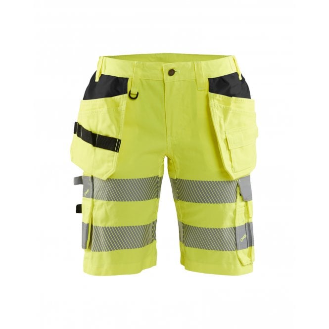 BLÅKLÄDER 7186 Womens Hi-Vis shorts with Stretch - Hi-Vis Yellow
