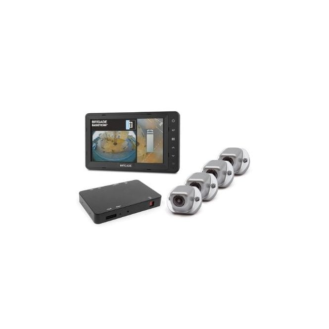 Brigade Brigade Backeye360 AHD Camera Monitor System for Large Rigid Vehicles