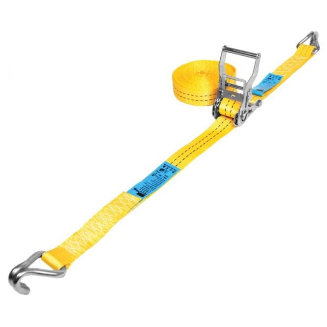 CargoStop 2T 6M Ratchet Strap with Claw Hook