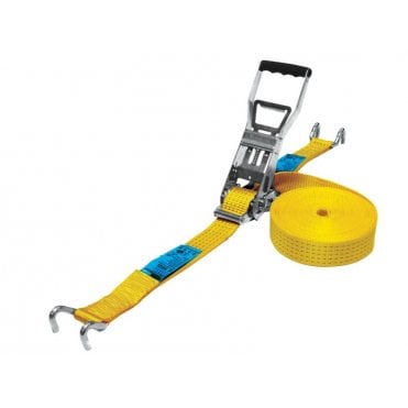 5T 10M Ergonomic Cargo Strap with Open Rave Hook (Pack 5)