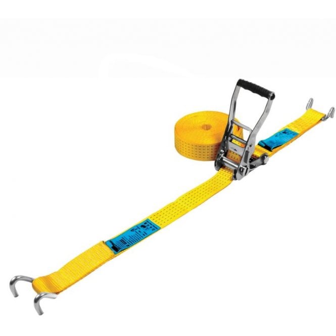 CargoStop Heavy Duty 5T 10 Metre Cargo Strap with Open Rave Hook (Pack 5)
