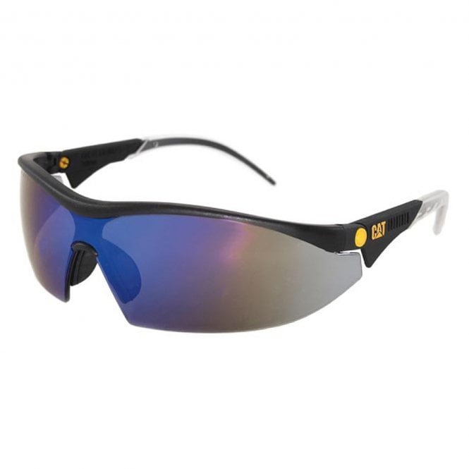 CAT  Digger Semi-Rimless Glasses - Blue