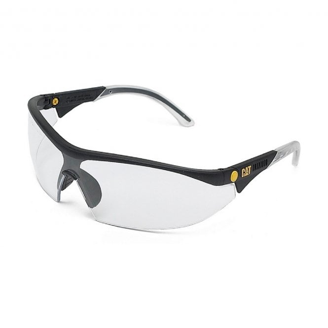 CAT  Digger Semi-Rimless Glasses - Clear