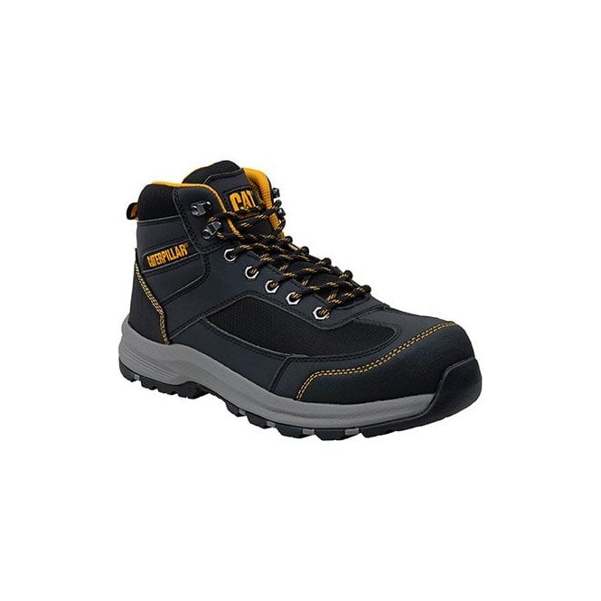 CAT  Elmore Grey S1P Safety Hiker Boots