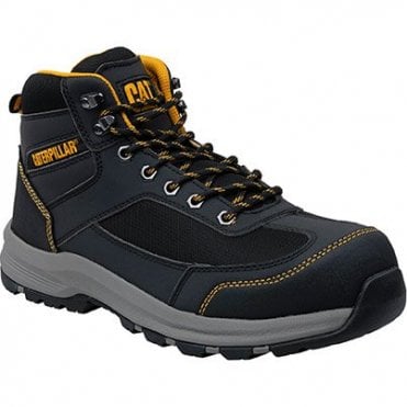 CAT Elmore Grey S1P Safety Hiker Boots