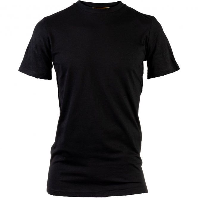 CAT  Essential Crew Neck T-Shirt - Black