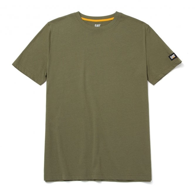 CAT  Essential Crew Neck T-Shirt - Marsh