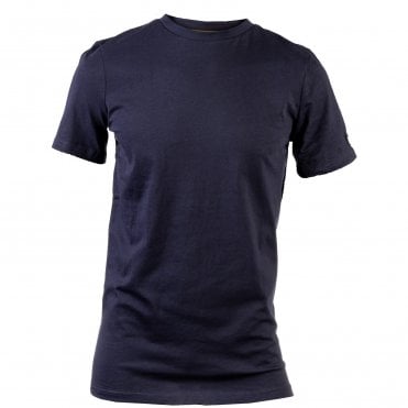 CAT Essential Crew Neck T-Shirt - Navy