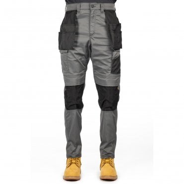 CAT Essential Knee Pocket Holster Trousers - Grey