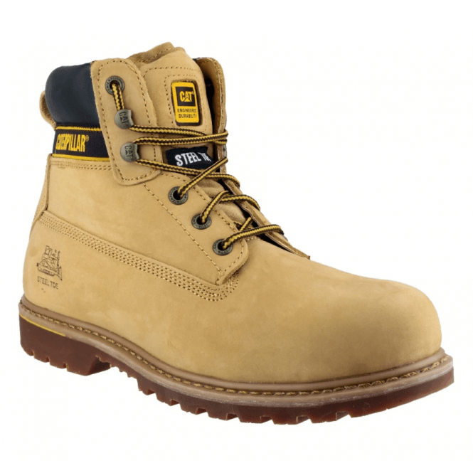 CAT  Holton S3 Safety Boot - Honey