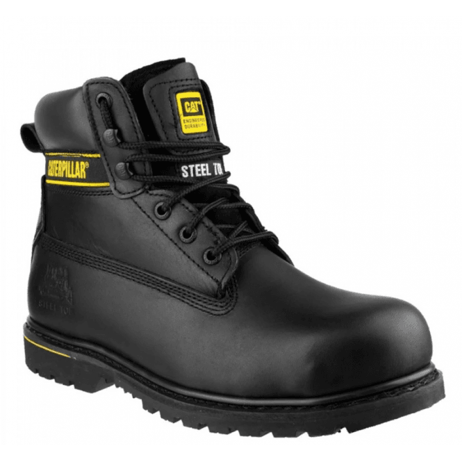 CAT  Holton SB Safety Boot - Black