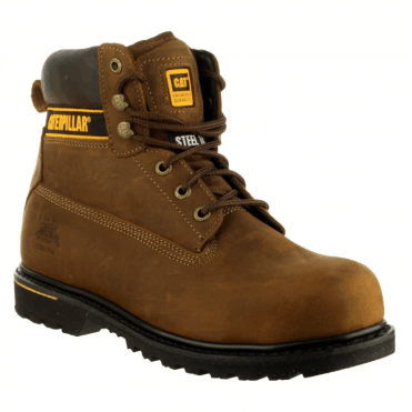 CAT Holton SB Safety Boot - Brown