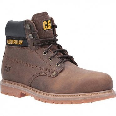 CAT Powerplant Brown SB Safety Boots
