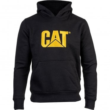 CAT Trademark Hooded Sweatshirt - Black